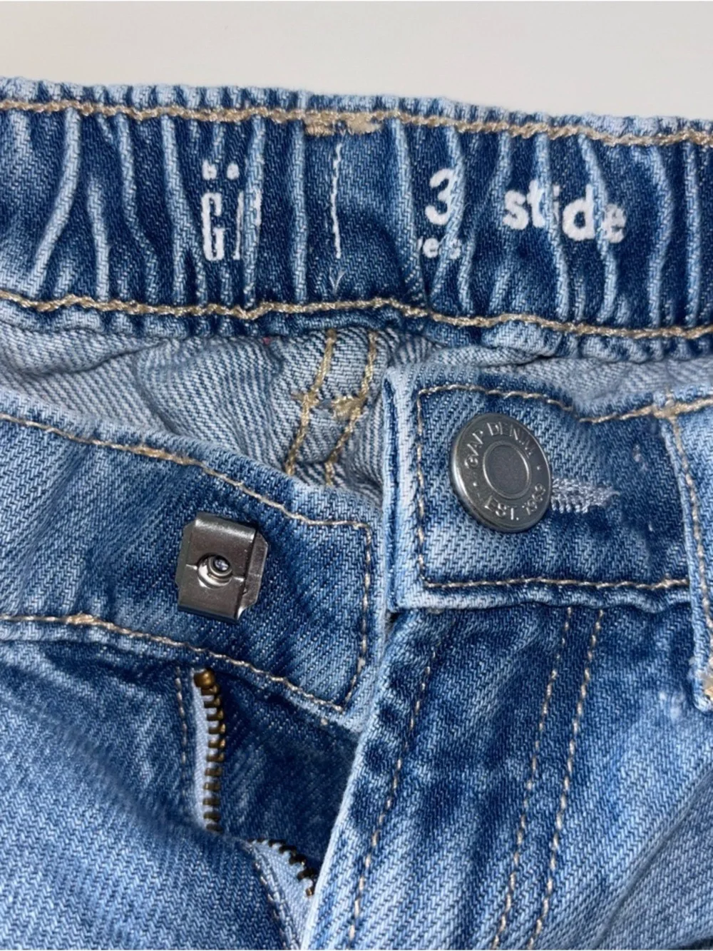 baby GAP Blue Jeans with Butterfly Patch